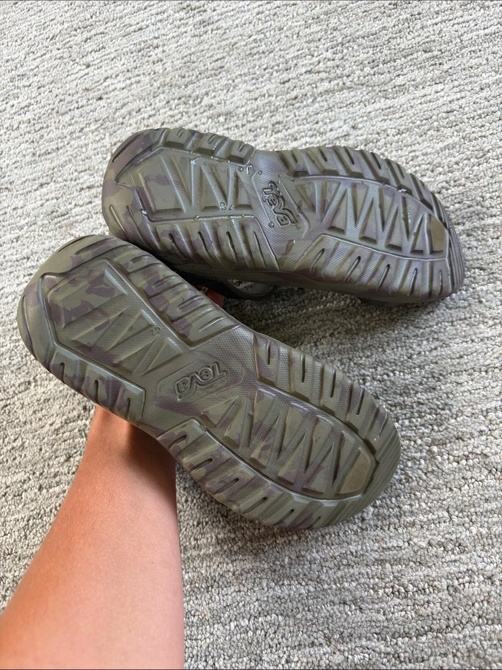 Teva Kid's Hurricane Drift Huemix - Olive Swirl C2